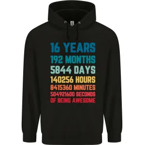 16th Birthday 16 Year Old Childrens Kids Hoodie