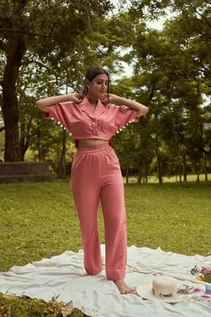 Blooming Ruffino Handloom Cotton Trousers