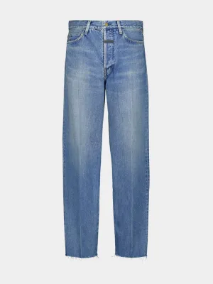 Blue 80's Relaxed Fit 5-Pocket Jeans