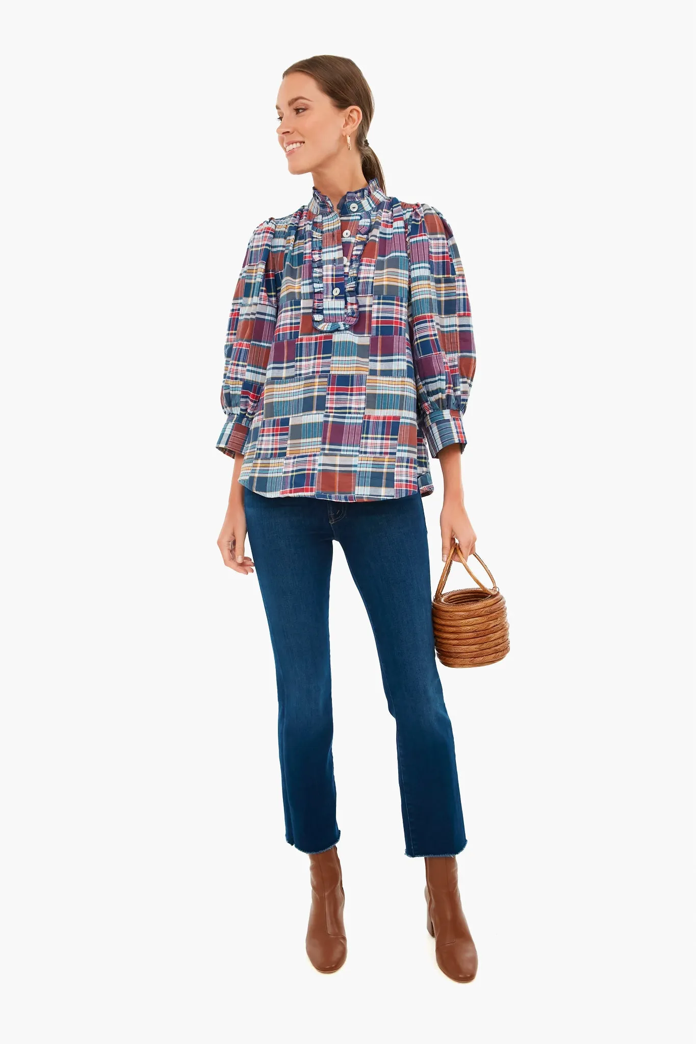 Blue Jerro Blouse