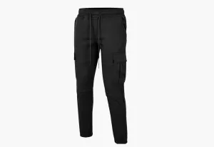 Charlie Men's Casual Stretch Motorcycle Cargo Pants Black