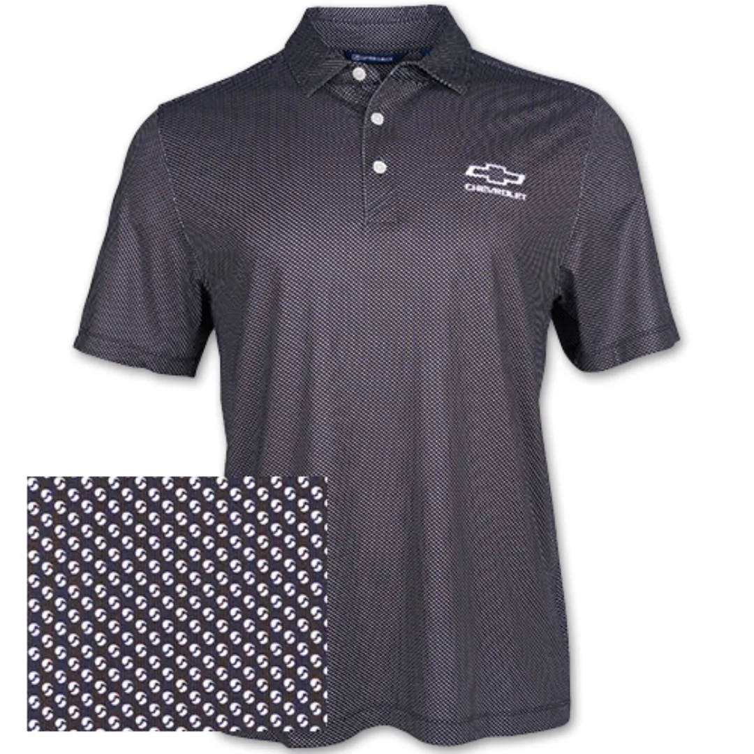 Chevy Bowtie Cutter & Buck Symmetry Polo