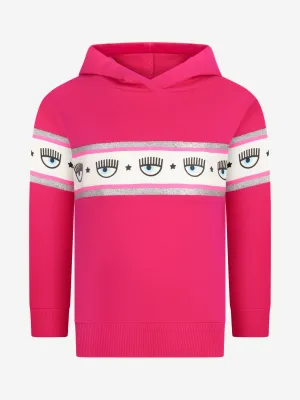 Chiara Ferragni Girls Hoodie in Pink