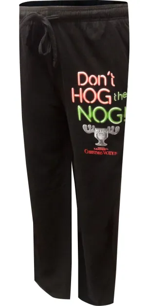 Christmas Vacation Clark Griswold Don't Hog The Nog Lounge Pants