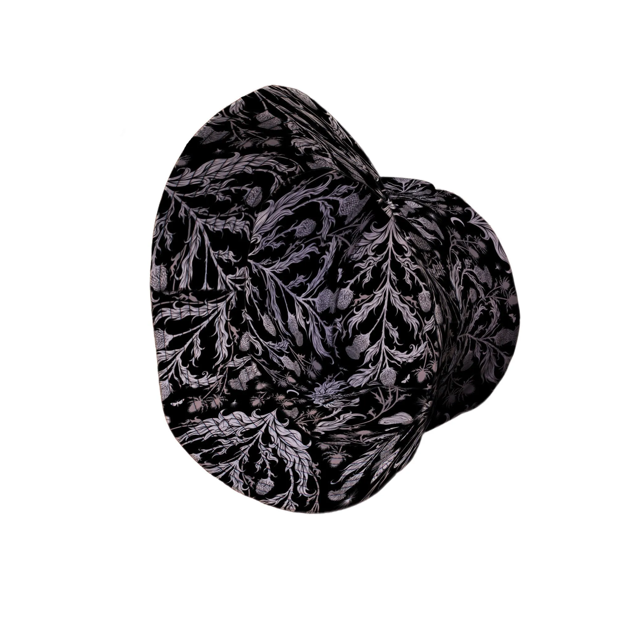 Episodic Thistle Home Black White Bucket Hat