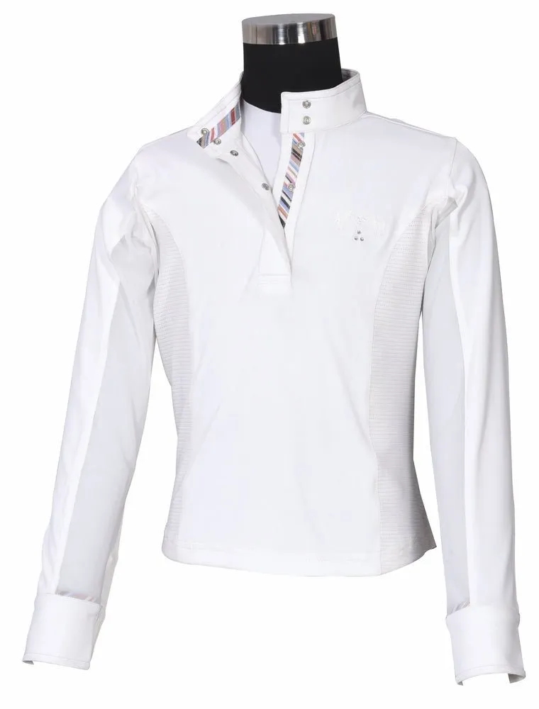 Equine Couture Children's Cara Long Sleeve Show Shirt