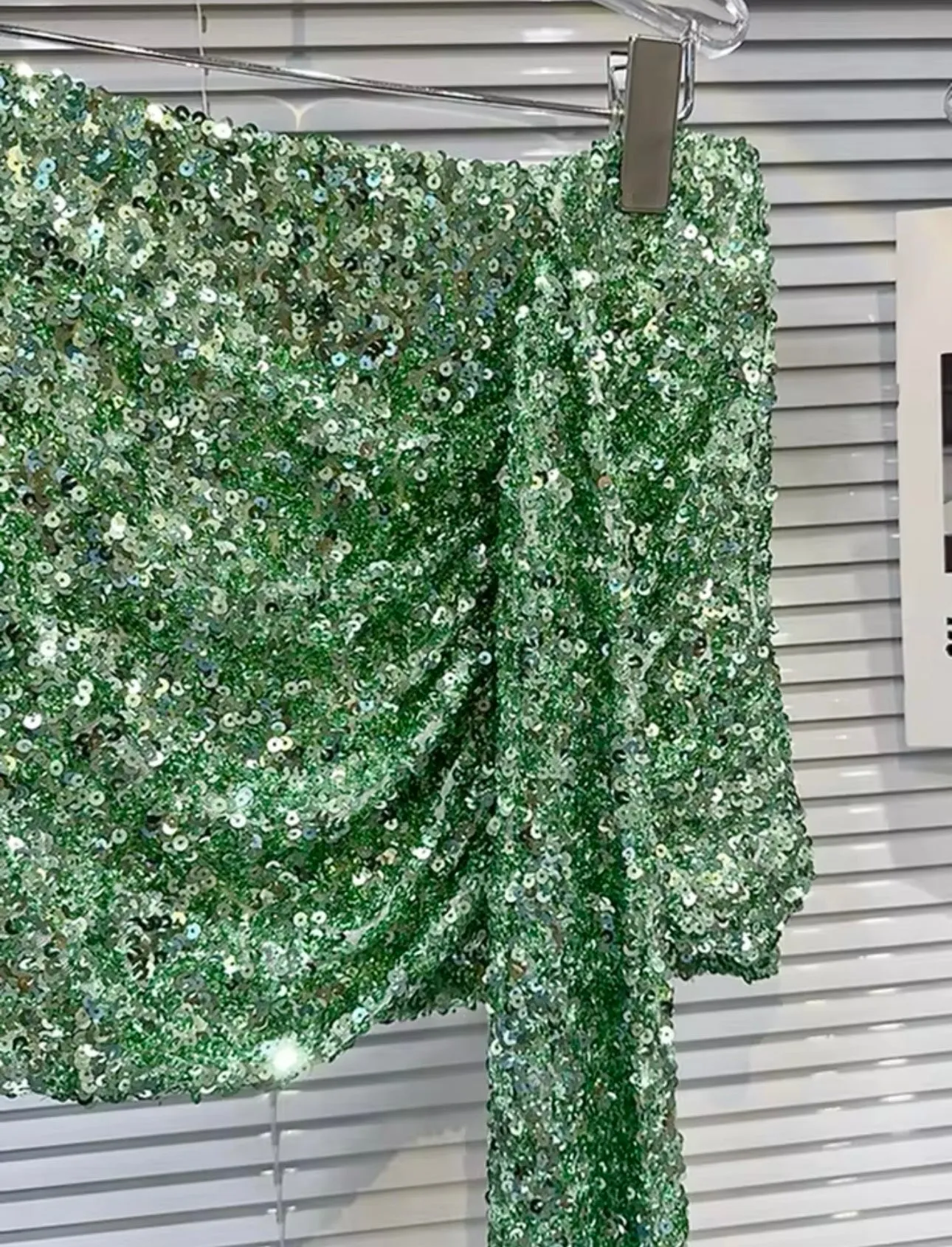 Esmerelda Luxe Sequin Mini Skirt