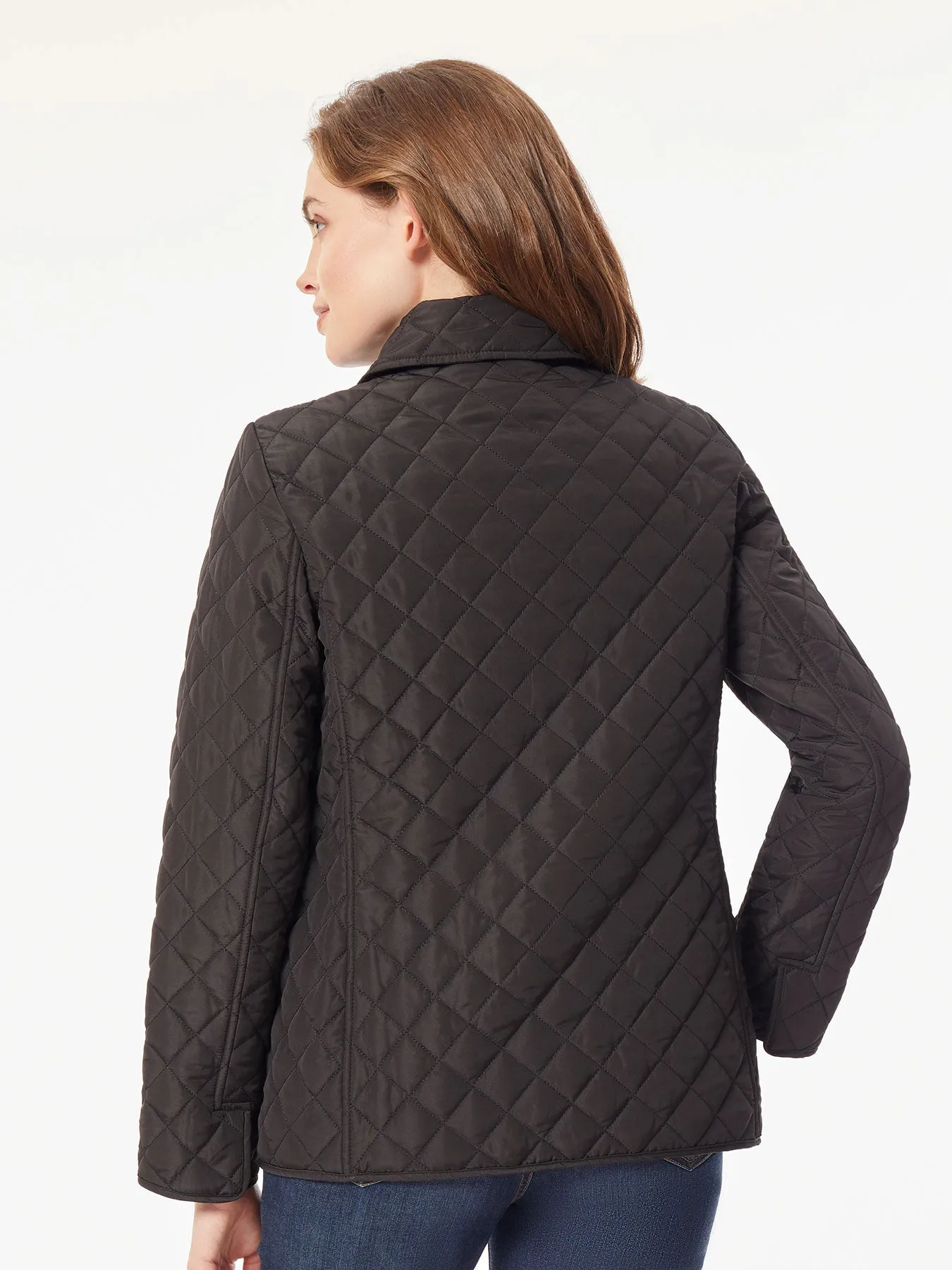 Five-Button Quilted Jacket