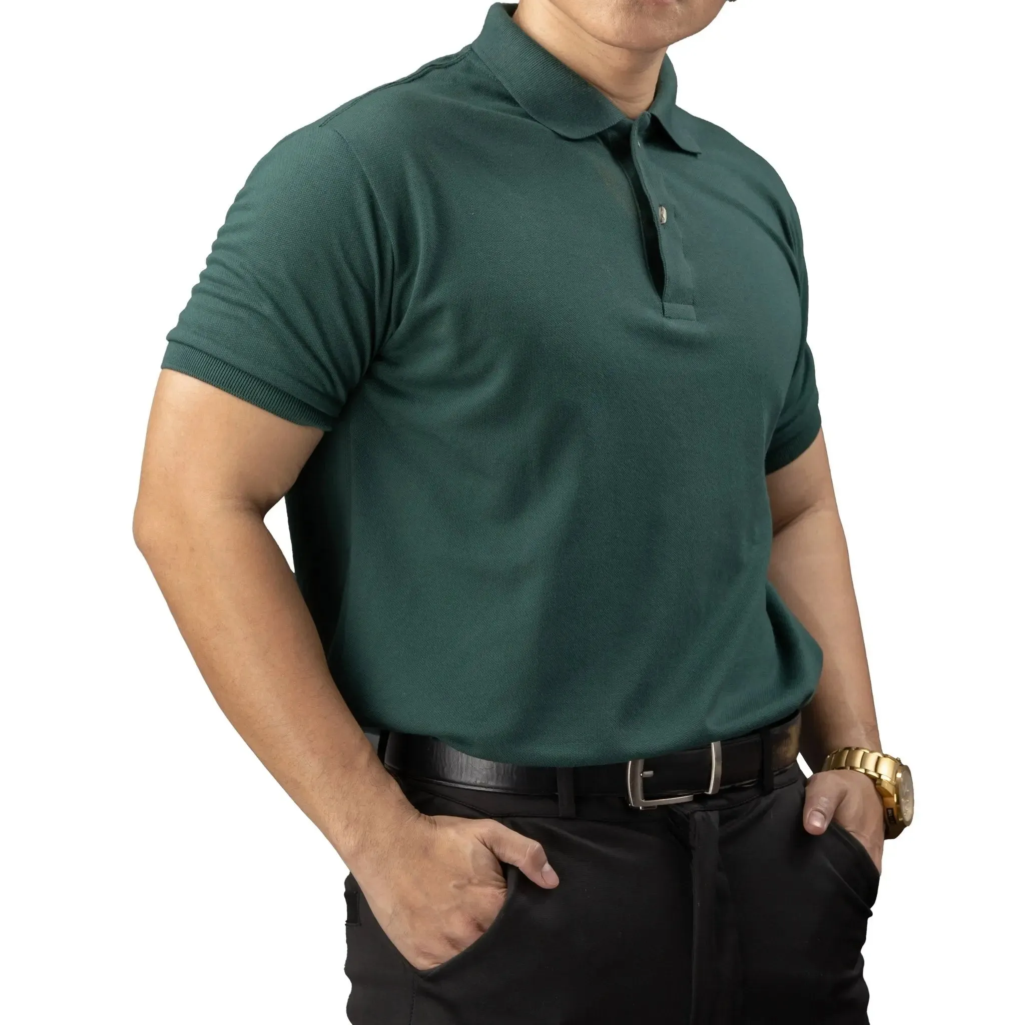 FLEXFIT Series Men's Polo - Green