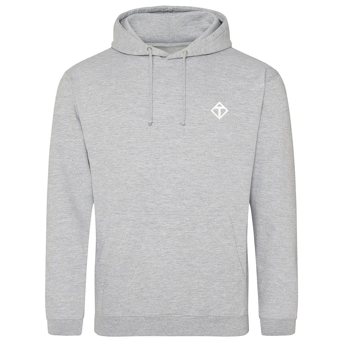 Heather Grey Diamond Hoodie