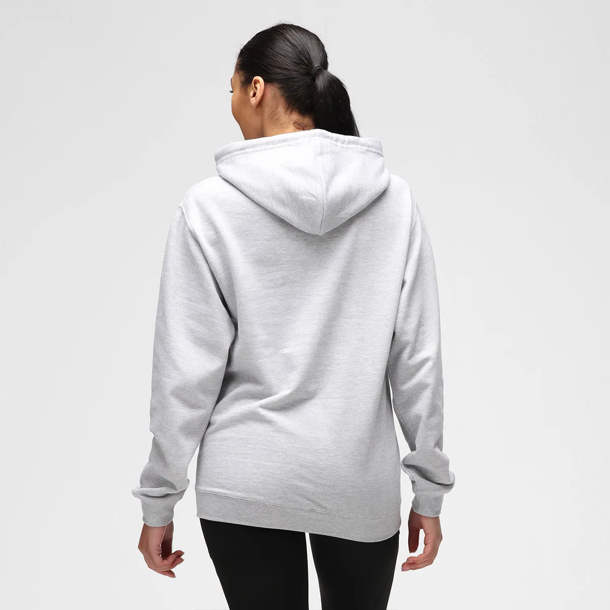 Heather Grey Diamond Hoodie