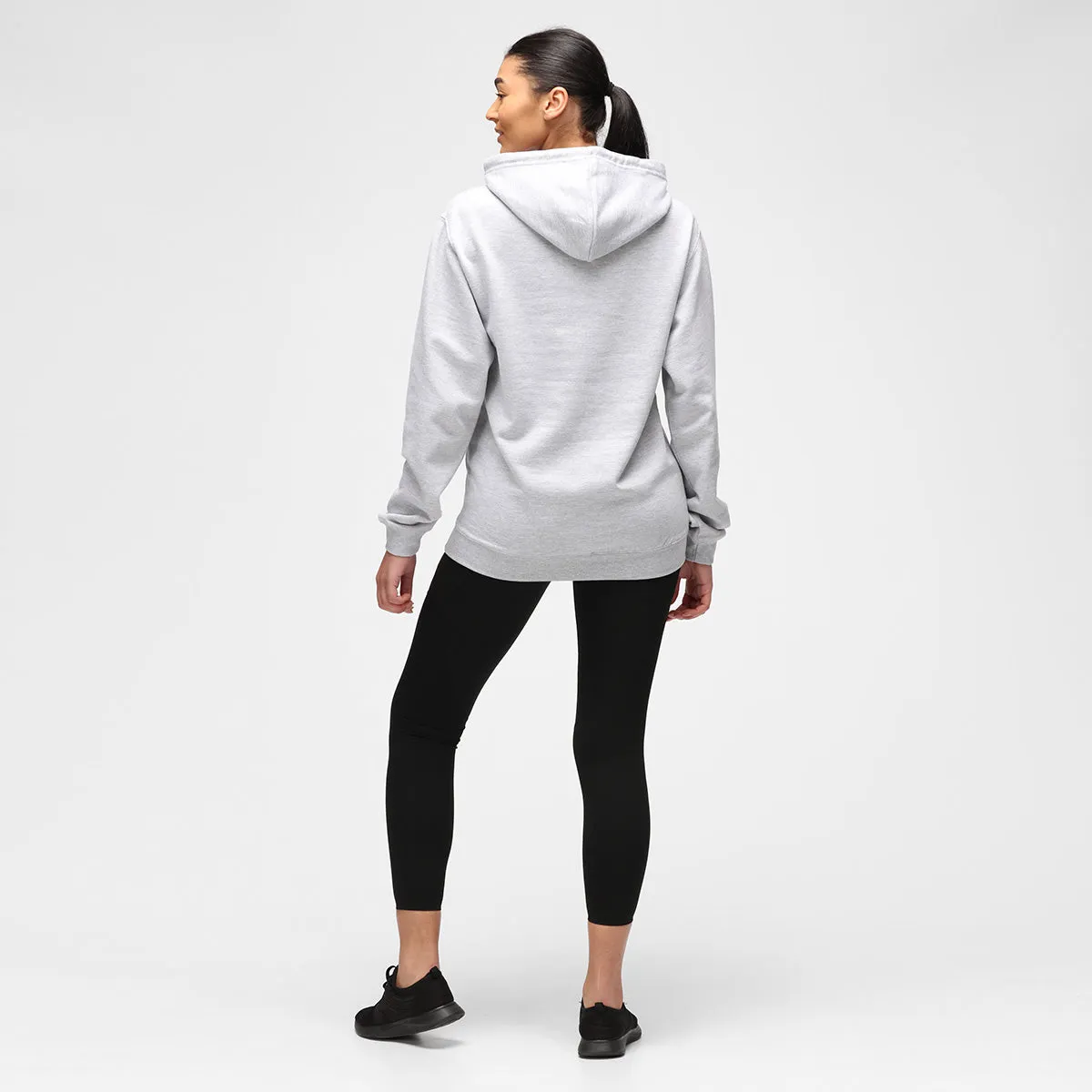 Heather Grey Diamond Hoodie