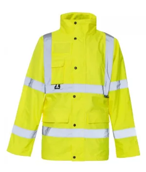 Hi Vis Yellow Breathable Jacket