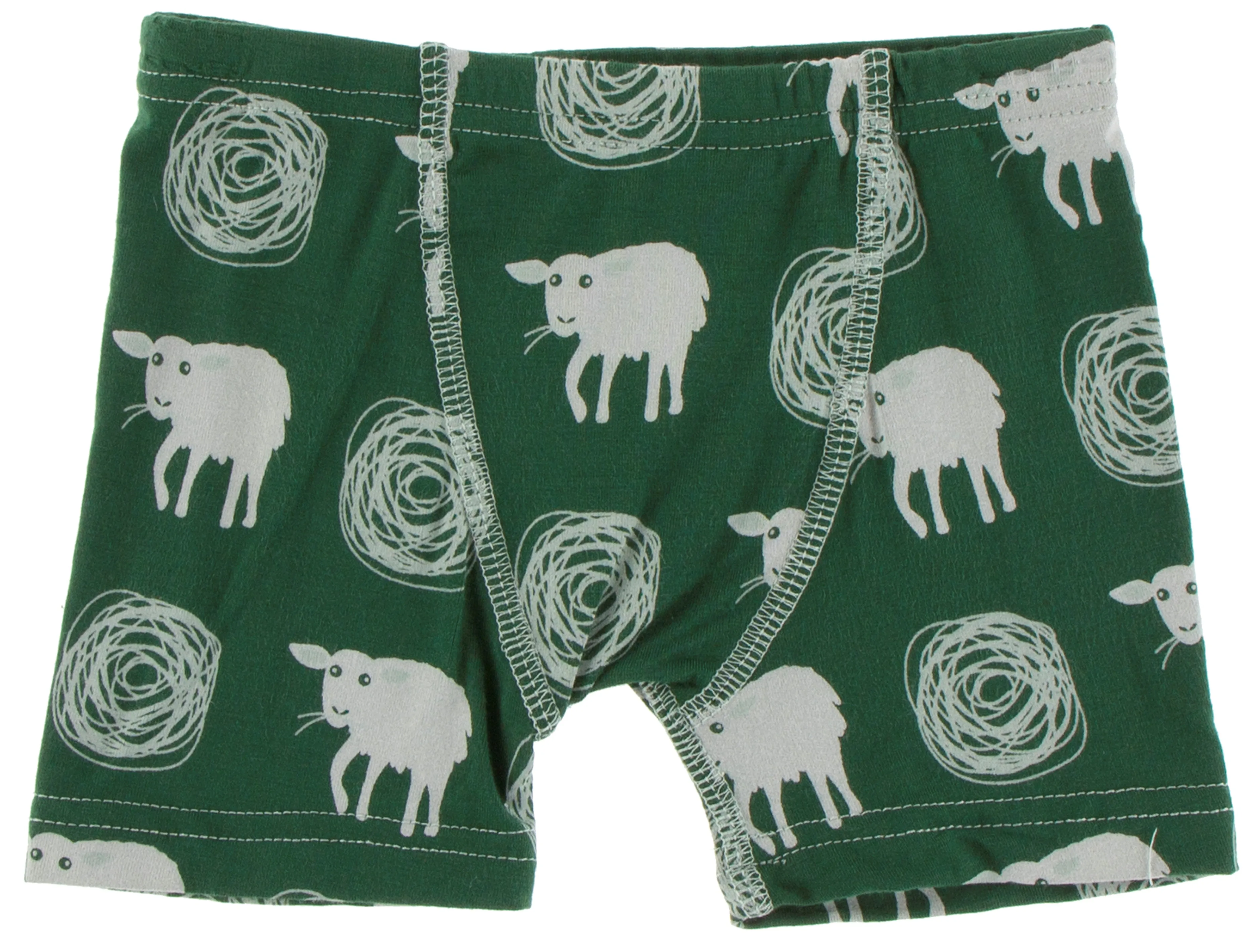 KicKee Pants Topiary Tuscan Sheep & Aloe Herbs Boxer Briefs Set