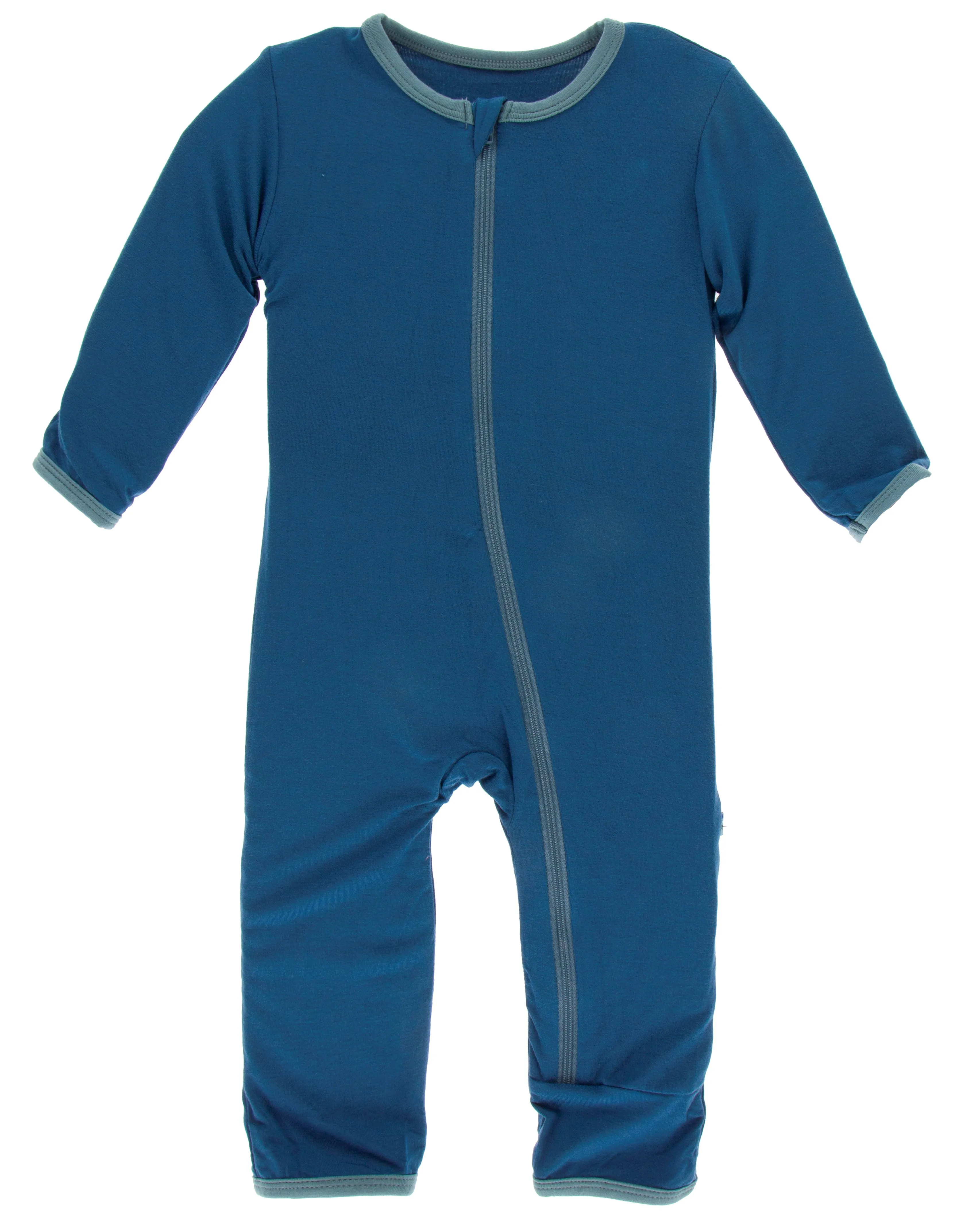 KicKee Pants Twilight Rocket Applique Coverall with Zipper