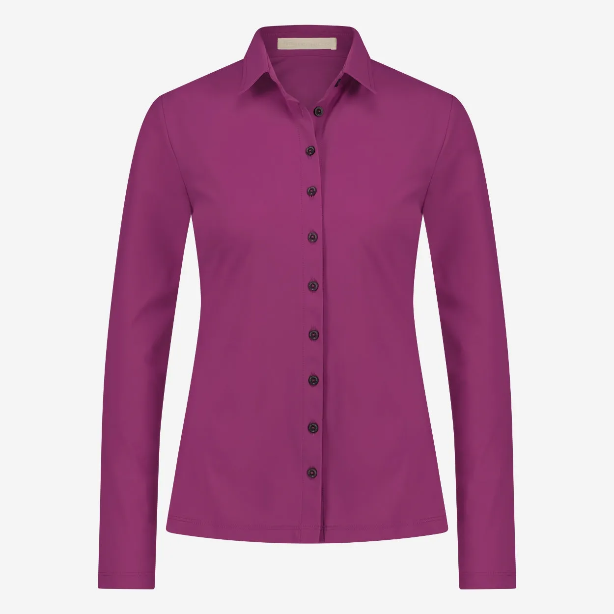 Kikkie Blouse Technical Jersey | Fuxia