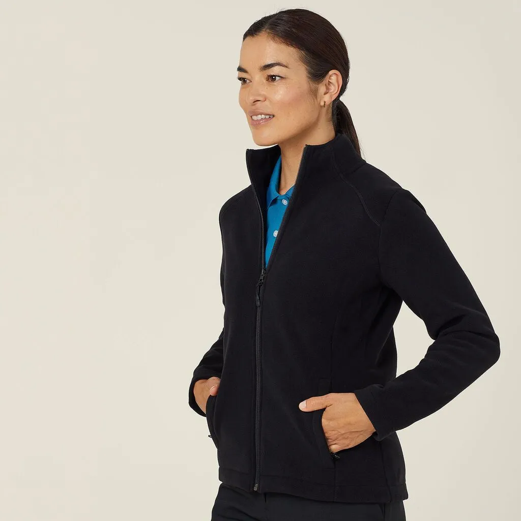 Ladies Polar Fleece Zip Jacket - CAT1D3