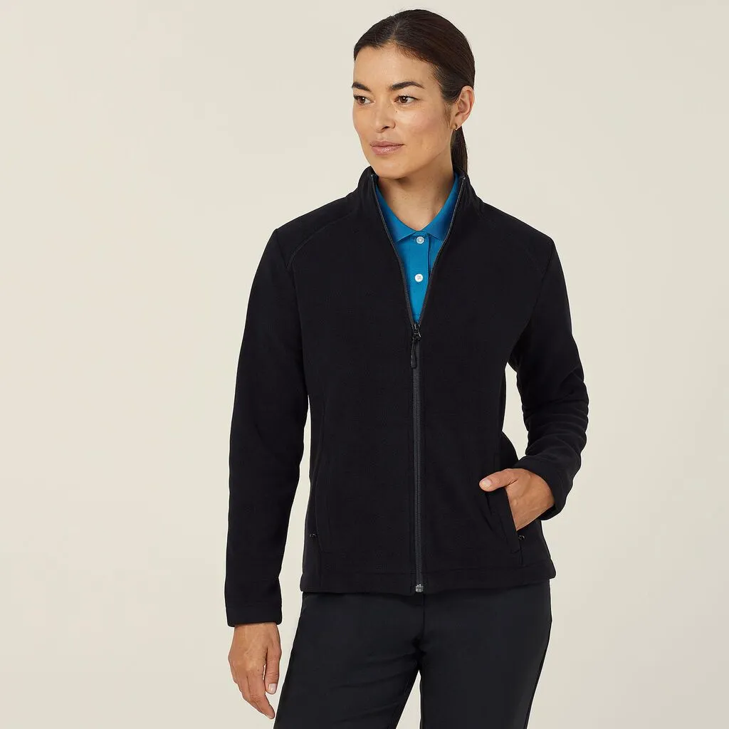 Ladies Polar Fleece Zip Jacket - CAT1D3