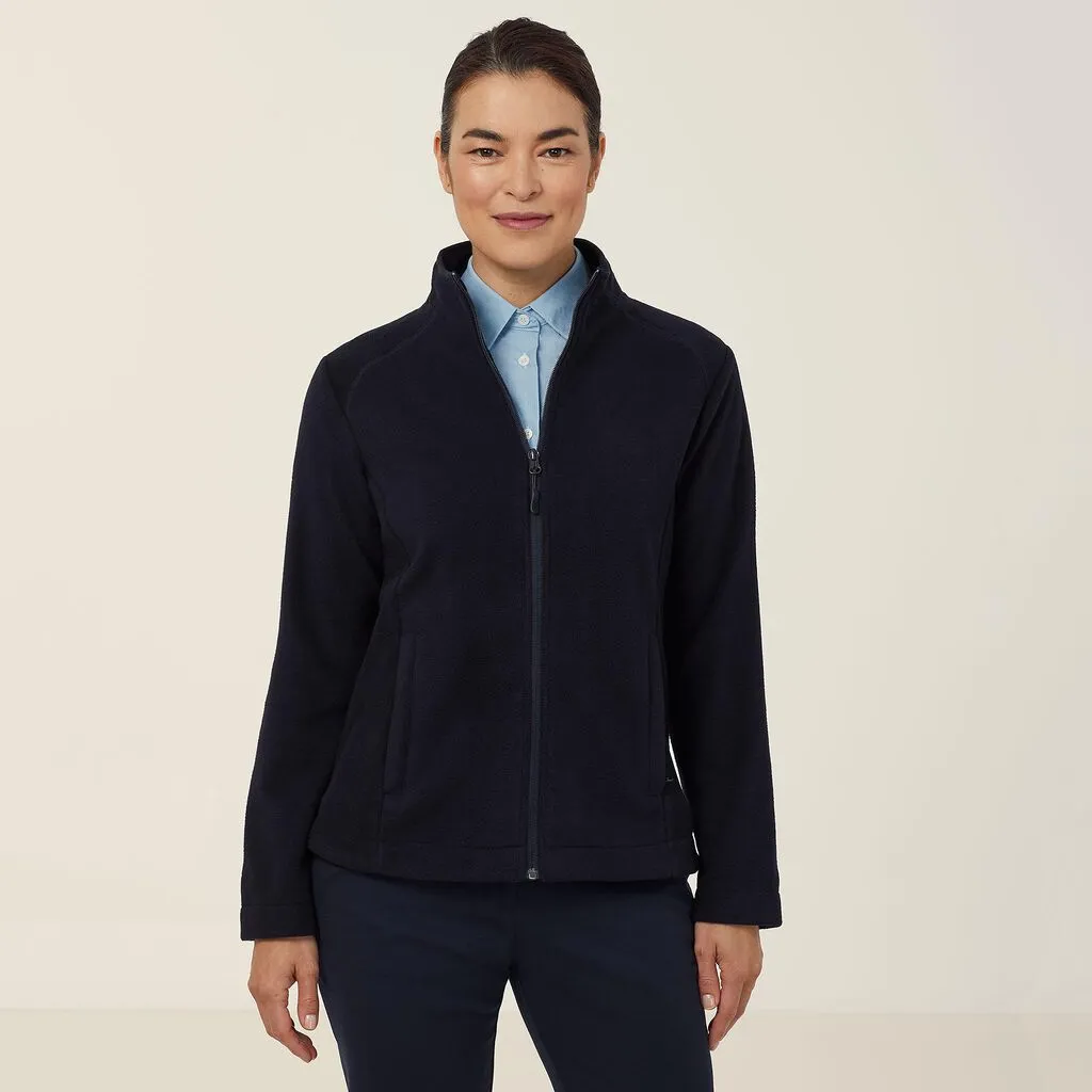 Ladies Polar Fleece Zip Jacket - CAT1D3