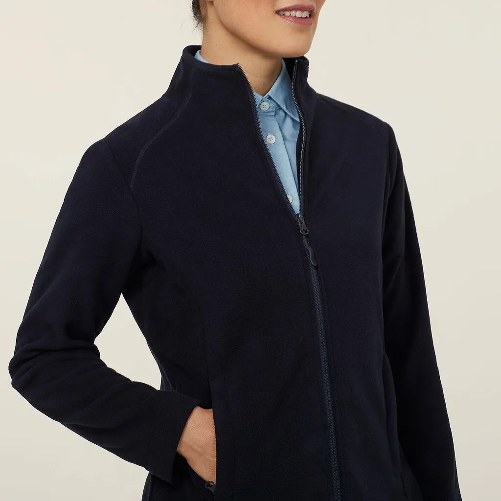 Ladies Polar Fleece Zip Jacket - CAT1D3