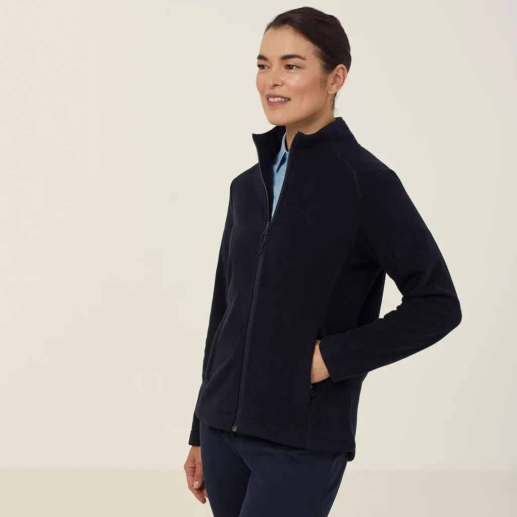 Ladies Polar Fleece Zip Jacket - CAT1D3