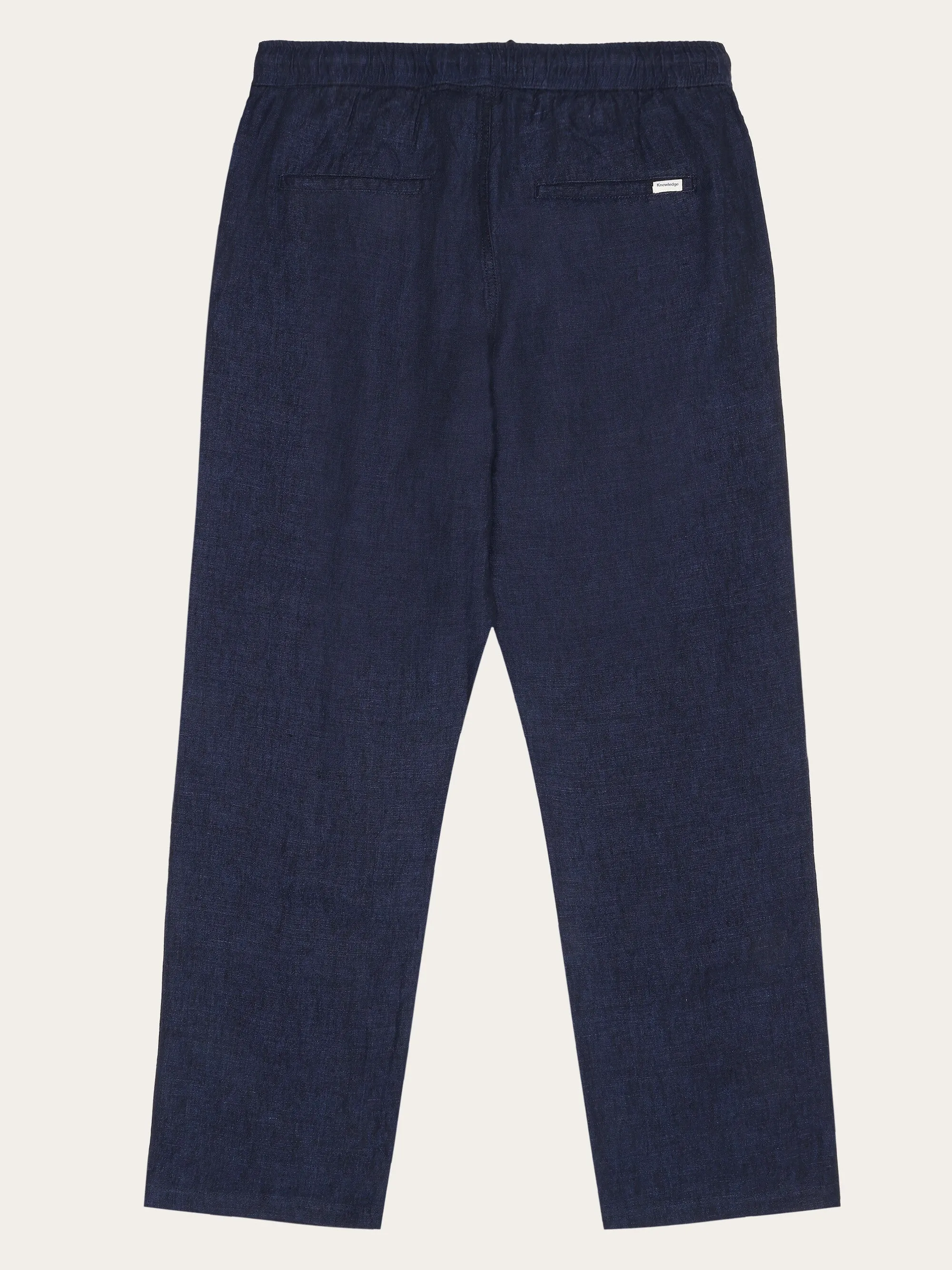 Loose linen pant - Total Eclipse