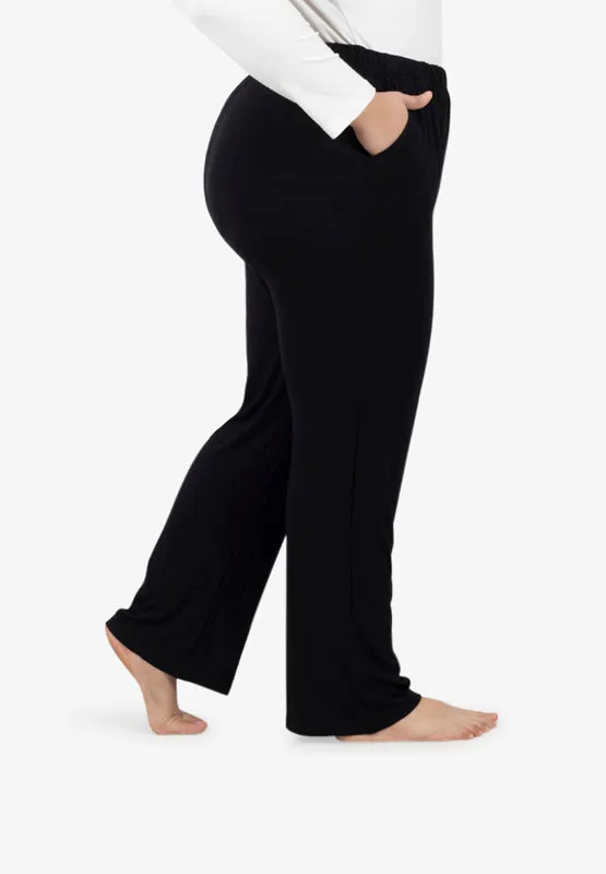 Louise OUTSTANDINGLY SOFT Lounge Pants - Black