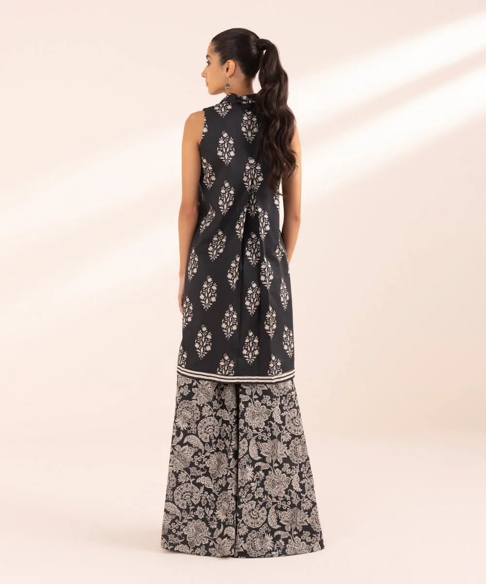 Monochrome '24-2 Piece - Printed Lawn Suit - 00U2Tdy24V45