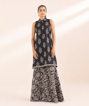 Monochrome '24-2 Piece - Printed Lawn Suit - 00U2Tdy24V45