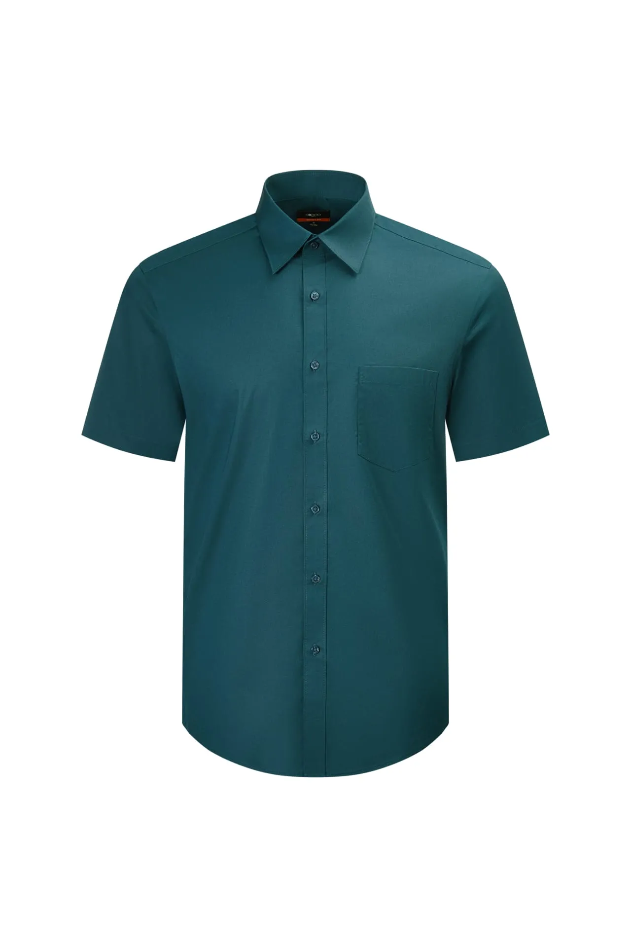 Non-Iron Easy Care Smart Fit Poplin Short Sleeve Shirt