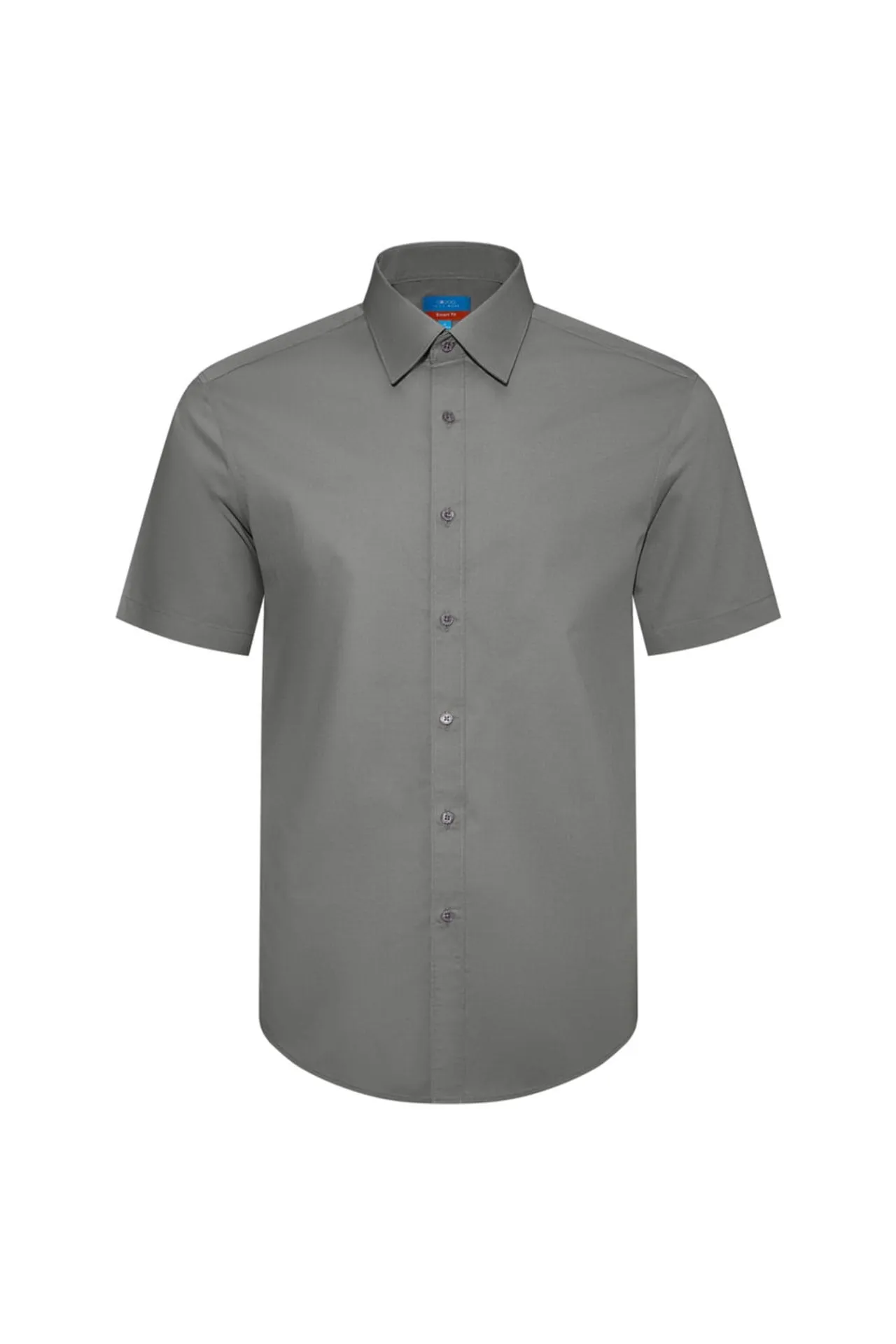 Non-Iron Easy Care Smart Fit Poplin Short Sleeve Shirt