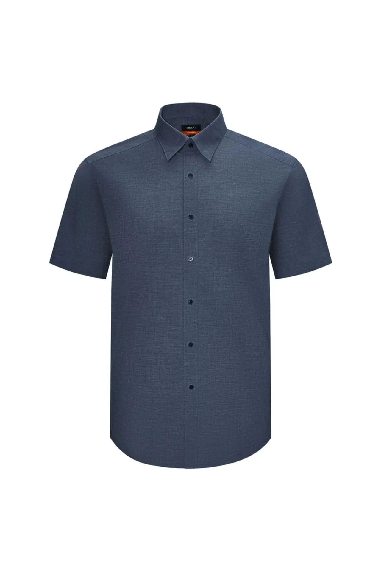 Non-Iron Easy Care Smart Fit Poplin Short Sleeve Shirt