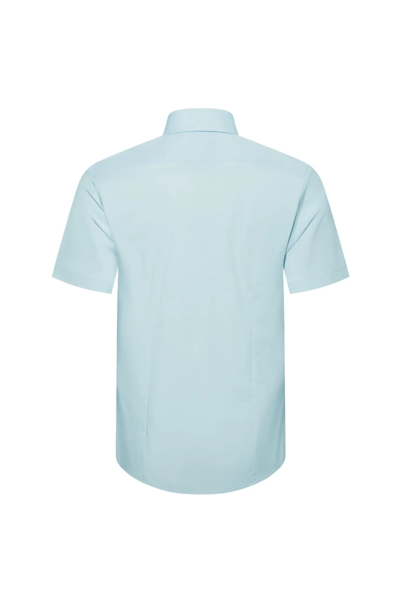 Non-Iron Easy Care Smart Fit Poplin Short Sleeve Shirt