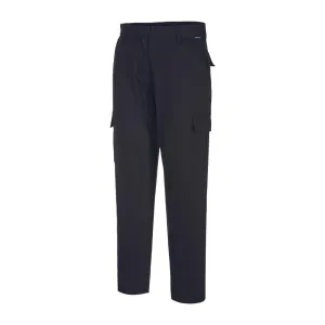 Portwest Eco Women's Stretch Cargo Trousers Black Size 14