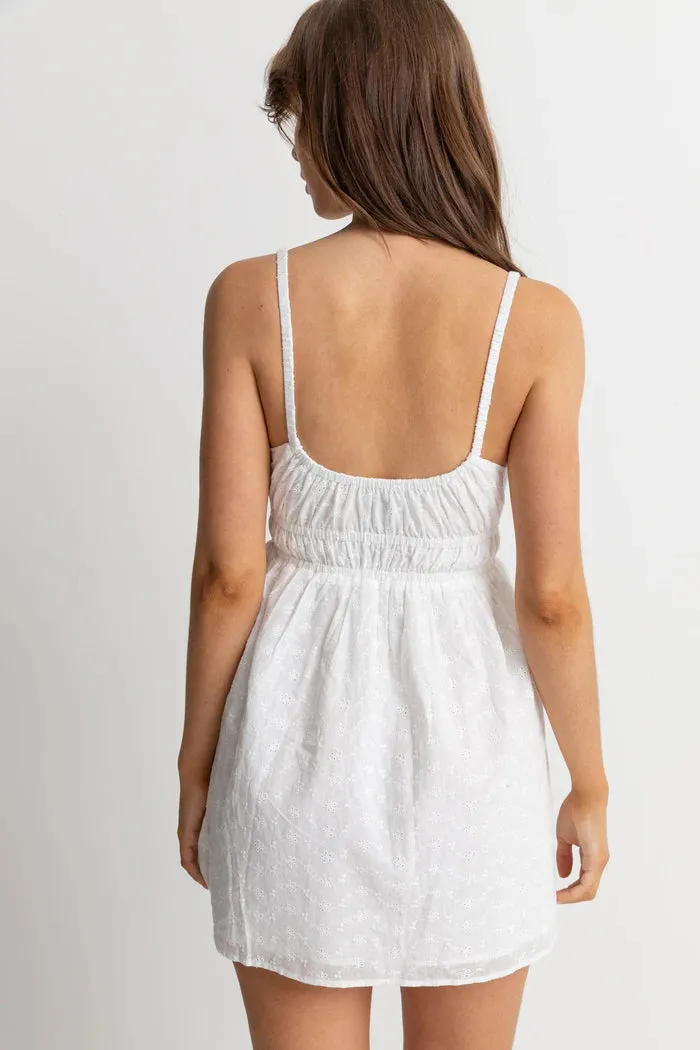 RHYTHM Fae Broderie Mini Dress