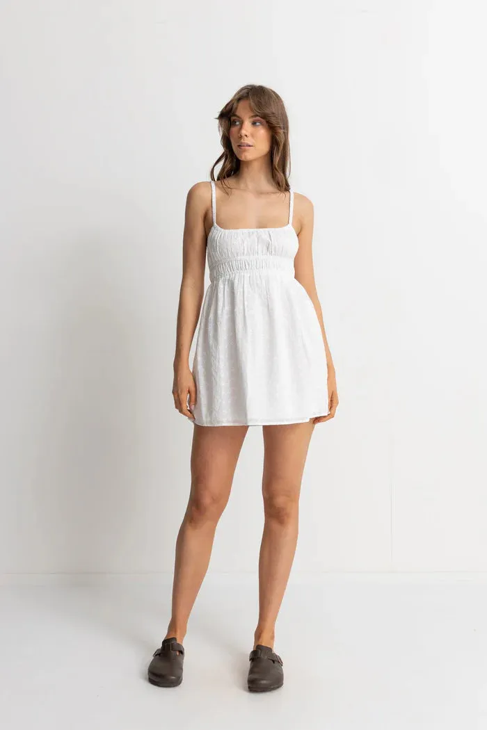 RHYTHM Fae Broderie Mini Dress