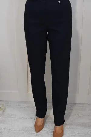 Robell Marie Full Length Trousers Navy 69 - 51412 5499 69