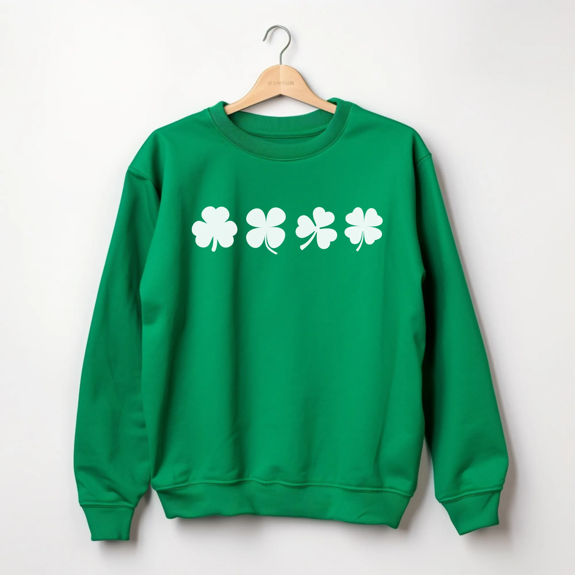 Shamrock St Patricks Day Sweatshirt for Women