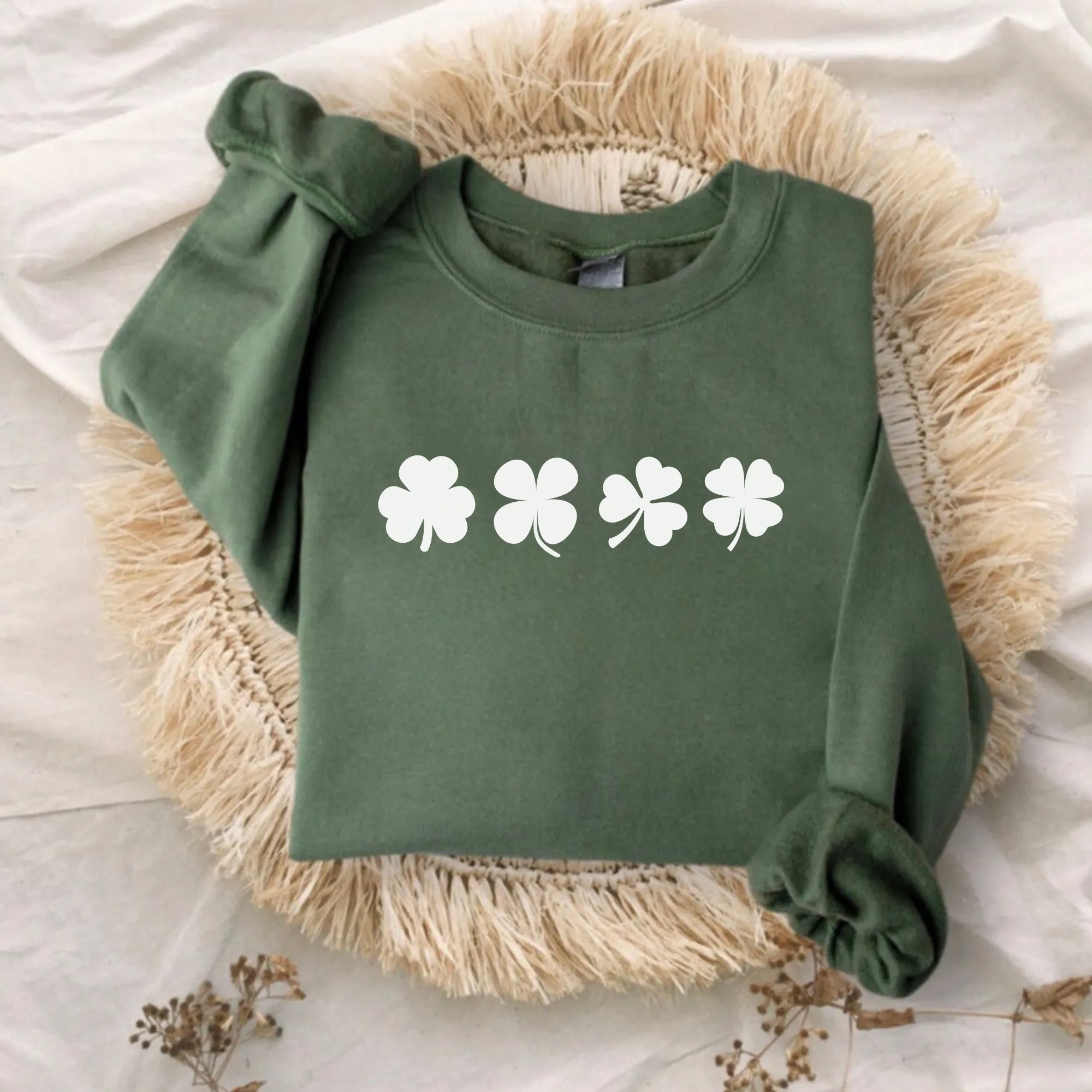 Shamrock St Patricks Day Sweatshirt for Women