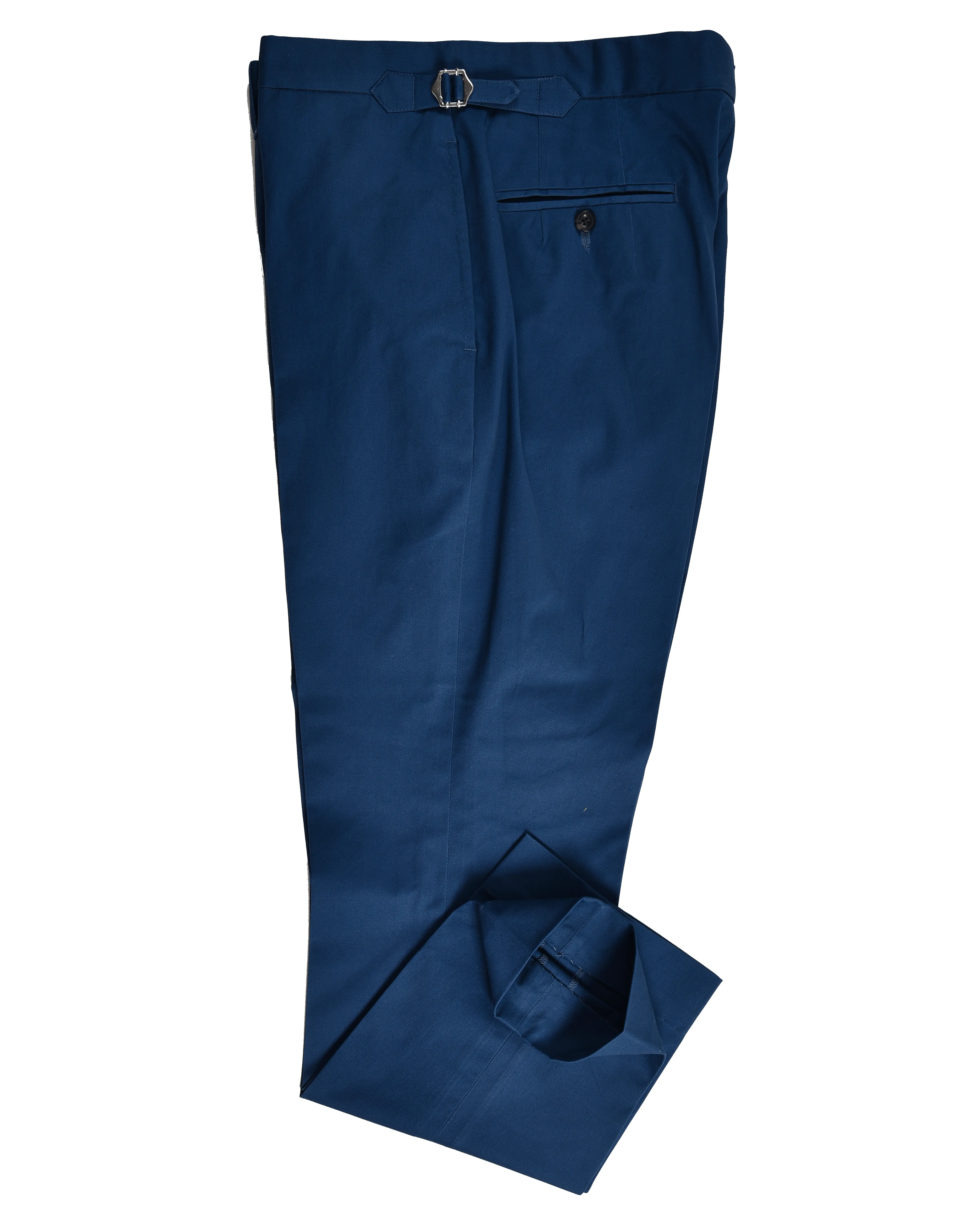 Soft Blue Stretch Twill Pants