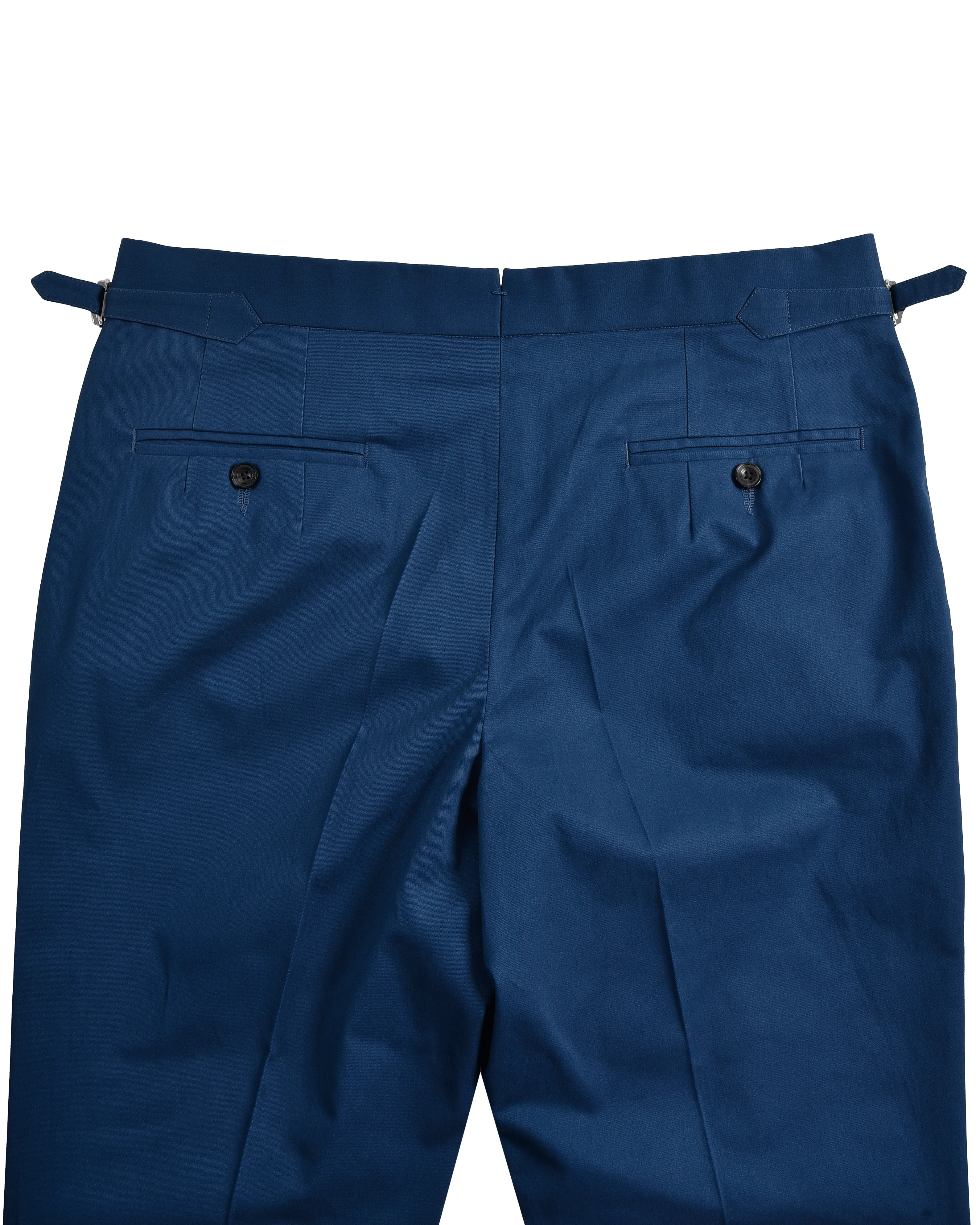 Soft Blue Stretch Twill Pants