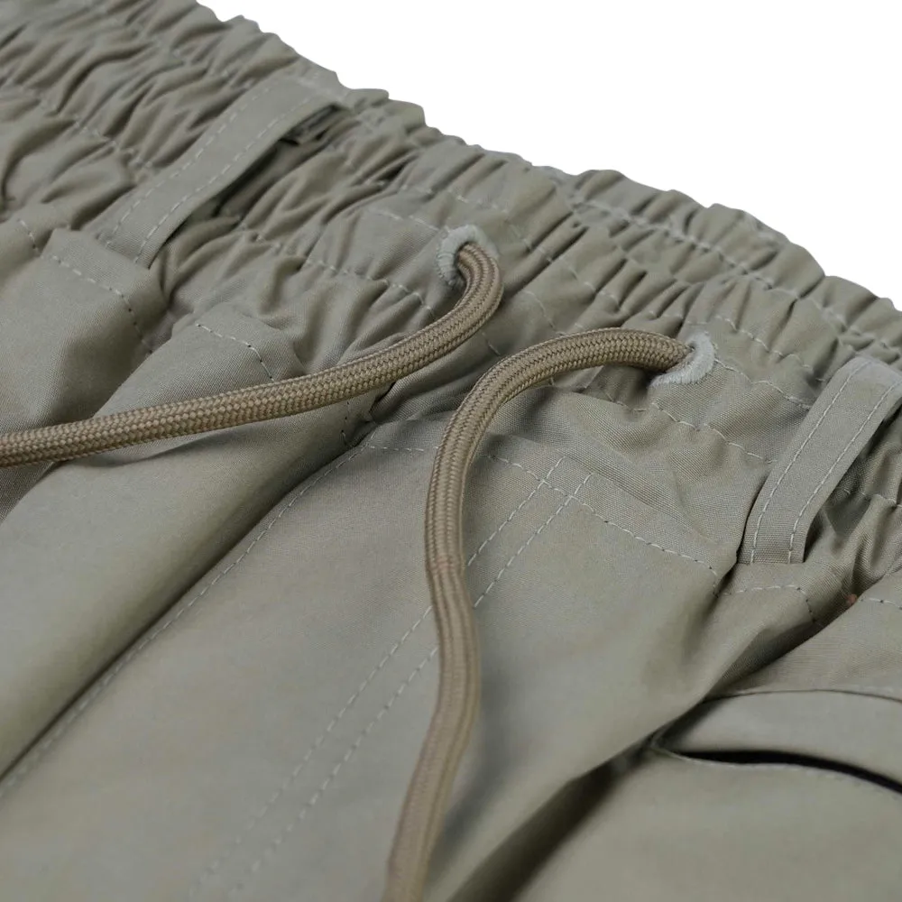 SOFT PEACH SUPER WIDE VENTILATION PANTS KHAKI