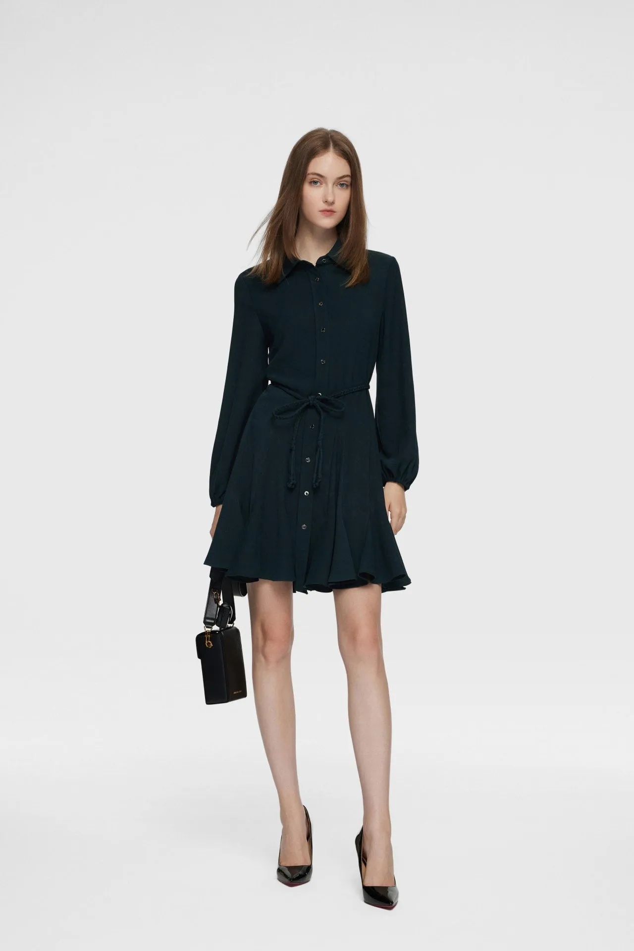 Sonia Cavalry Twill Shirt Dress