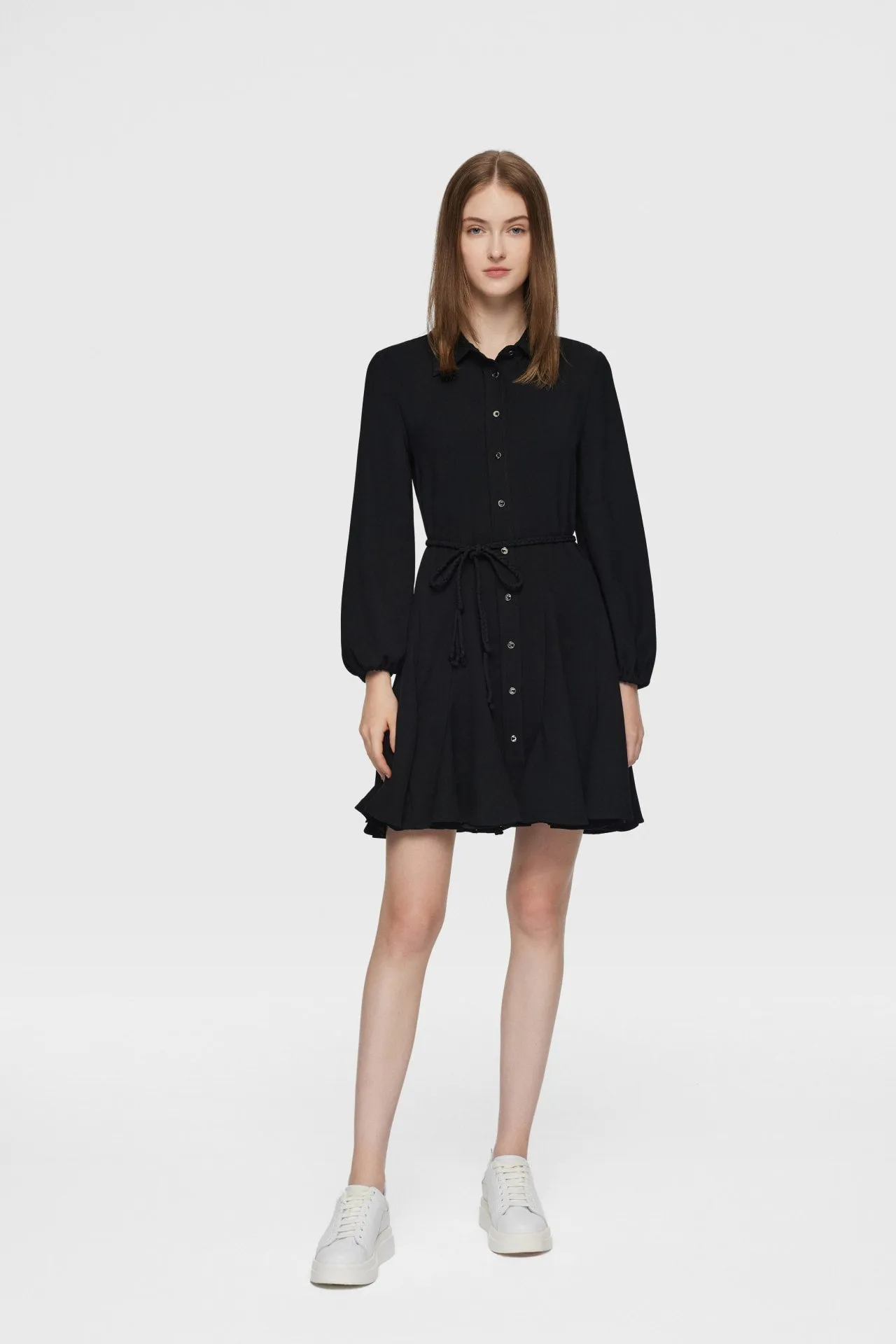 Sonia Cavalry Twill Shirt Dress