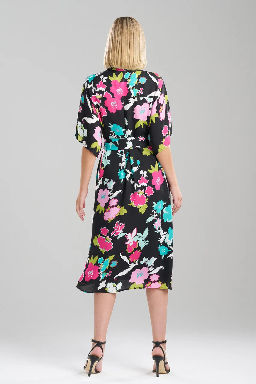 Tangier Printed Silk Georgette Shirtdress