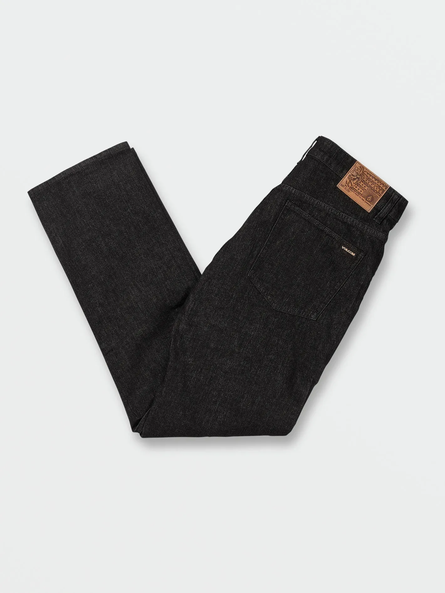 V Solver Stretch Modern Fit Jeans - Rinsed Black