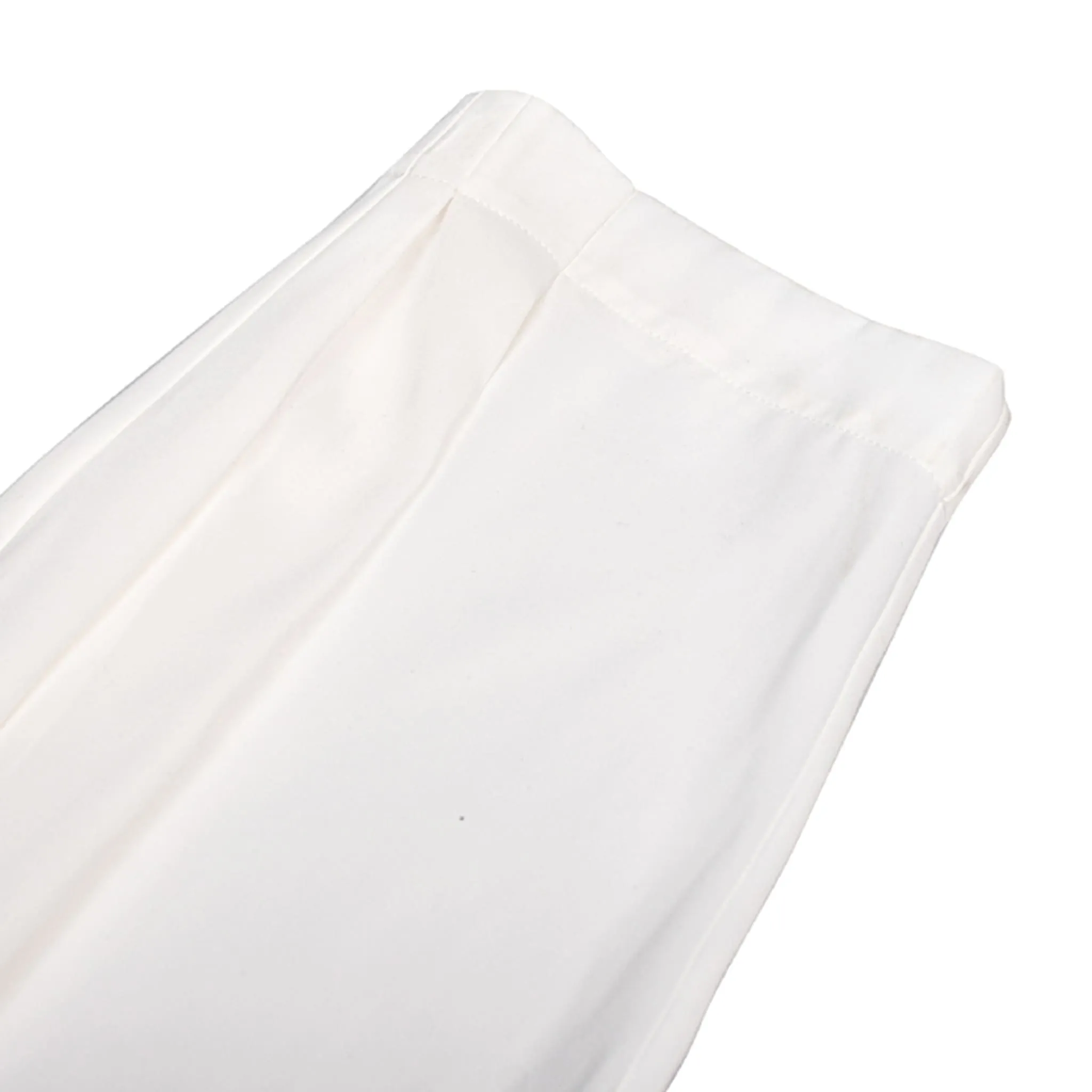 White Harlem Style Pleated Suit Pants