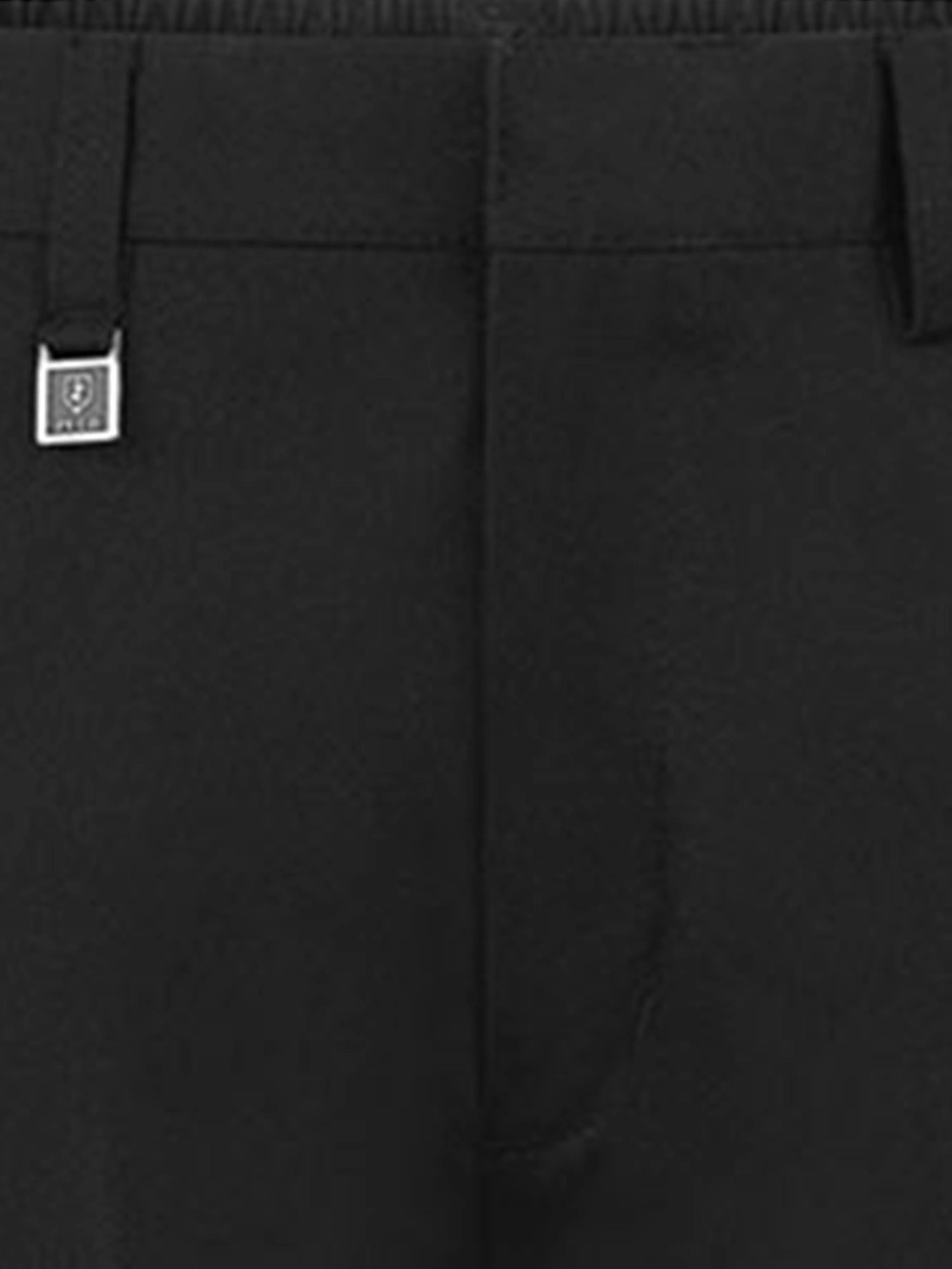 Zeco Boys School Slim Fit Trousers in Black